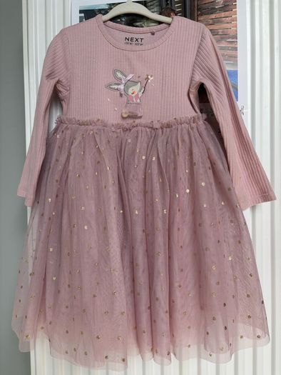 Girls dress Pink/Lilac Bunny (Next)