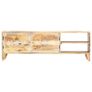 TV Cabinet 120x30x40 cm Solid Mango Wood Image 5