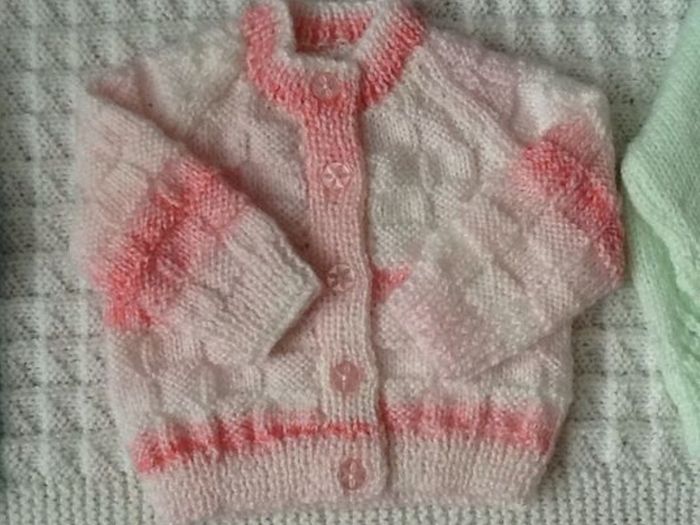 Handmade baby cardigans & Blankets