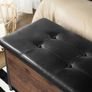 NEW Bench With Storage Ottoman - FREE P&P Image 7