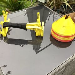 Football cones and ladders