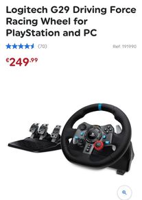 Playstation racing steering wheel