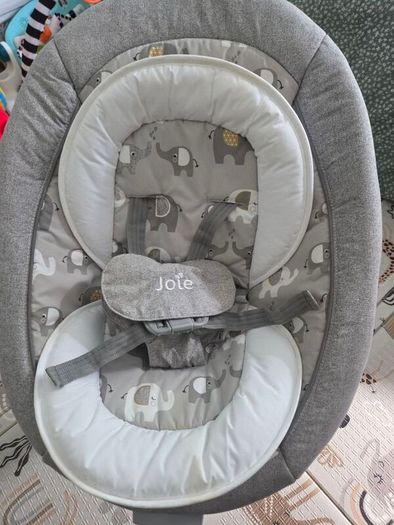 joie serina swivel baby swing in elephant duo
