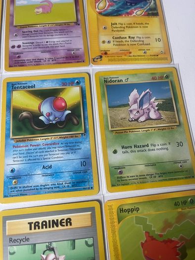 Vintage Pokemon Cards Lot