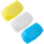 5W x 8L x 4H cm Blue + Yellow + White kit Bounce Flash Diffuser Cap Large Image 3