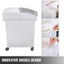 Kitchen Container Ingredient Storage Bin W/ Wheel & Scoop 3 x 6.6 Gal for Commercial Home Storing Rice Flour Corn Soybean Image 3
