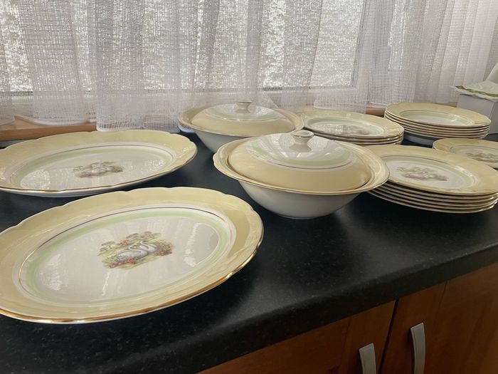 Vintage Arklow Pottery Dinner Set