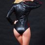 Sensual Bodysuit Eco Leather Image 7