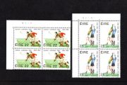 1984 Ireland Centenary of the GAA (Gaelic Athletic Association) Commemorative Stamps Cylinder/ Plate Blocks 1111 Mint Never Hinged (MNH)