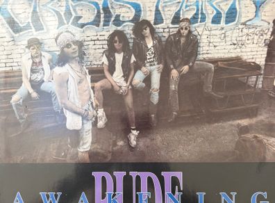 Crisis Party - Rude Awakening. Band that briefly featured Duff McKagan of Guns and Roses. 1989 Hard rock. Excellent condition. Bargain!