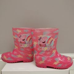 Girl's Peppa Pig wellies size UK 9 (worn)