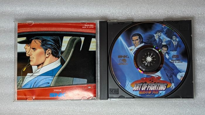 Art of Fighting 3 Limited Edition - SNK Neo Geo CD - Japan Import