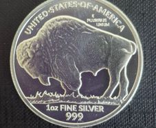 2023 USA 1 oz Buffalo Silver Round (Buffalo Nickel)