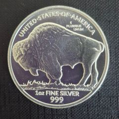2023 USA 1 oz Buffalo Silver Round (Buffalo Nickel)