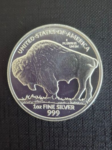 2023 USA 1 oz Buffalo Silver Round (Buffalo Nickel)