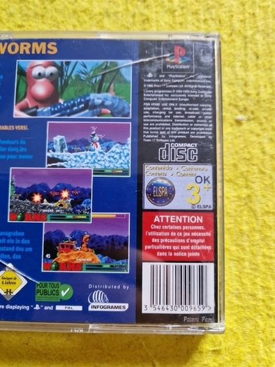 Worns  PlayStation1 Ps1 PlayStation2 Ps2 games Original