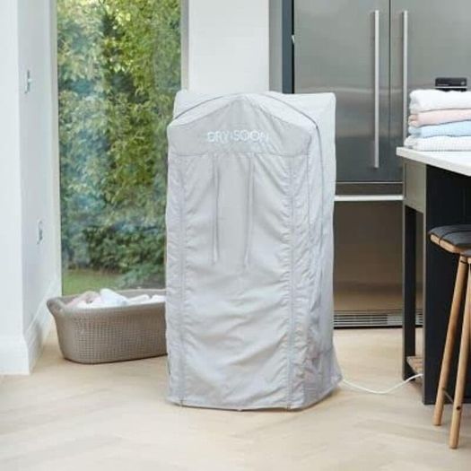 Mini 3-Tier Heated Clothes Airer Foldable Heated Shelves Dry Laundry Quickly & Gently