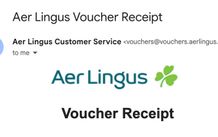 Aer Lingus Voucher 100 EUR
