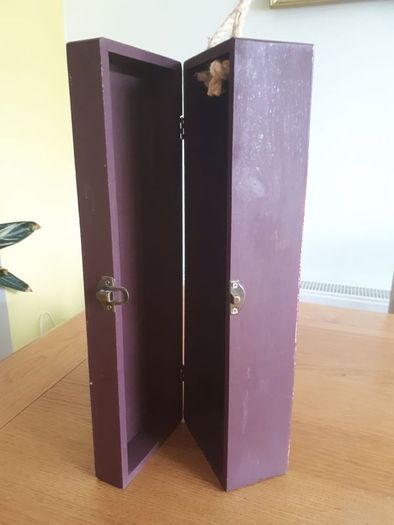 Vintage wood wine box