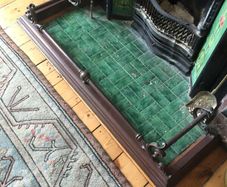 FINAL PRICE DROP!! Enhance your hearth with this authentic Victorian brass fender