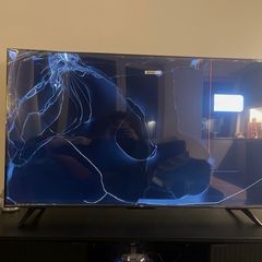 Broken 55" TV (Brand new, damaged in delivery)