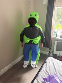 Kids Inflatable Alien Constume