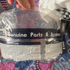 shoei visor half tint