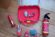 Fireman case with firefighter tools