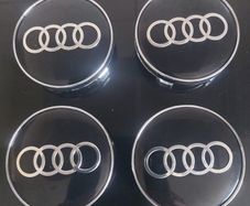 4 x Audi 60mm Centre Caps - FREE POST