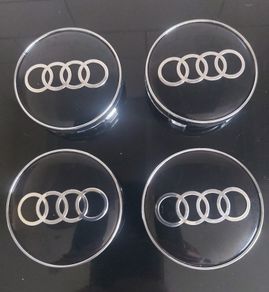 4 x Audi 60mm Centre Caps - FREE POST
