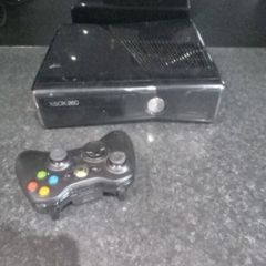 xbox 360 console controller and games