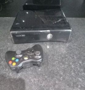 xbox 360 console controller and games