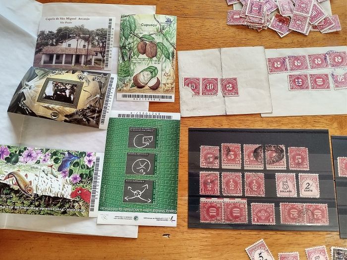 Stamps -  Mixed Collection (USA etc)