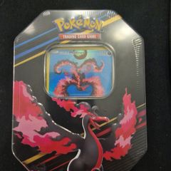pokemon galarian moltress tin sealed