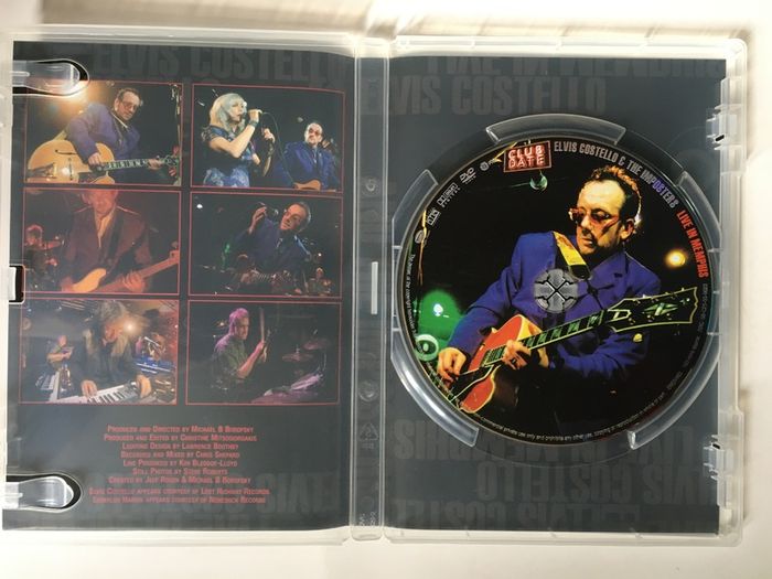 Elvis Costello & The Imposters [2005] Club Date: Live In Memphis [Music DVD]