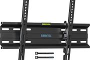 Ultra Slim TV Wall Bracket Mount for 23-60 inchs LCD LED TVs, Low Profile Tilt TV Wall Mount up to VESA 400x400mm, 50 inch tv wall bracket with Spring Locking System, Includes 5 Cable Ties (FREE POSTAGE)