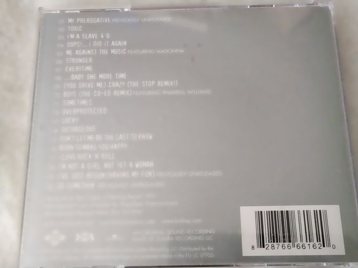 Britney Spears Greatest Hits Cd