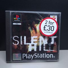 Rare Authentic PS1 Silent Hill PAL  Complete Collector Edition with Manual & Inserts