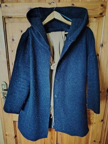 Navy Coat  Size 8-12