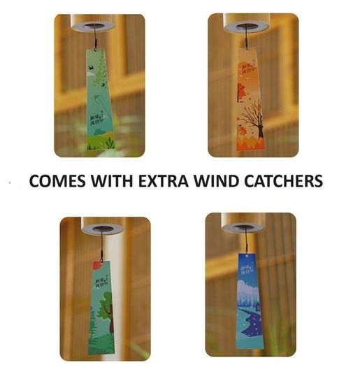 Bamboo Chakra, Relaxing Wind Chimes