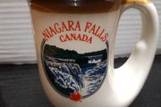 Vintage Horn Shaped Souvenir Cup / Niagara Falls