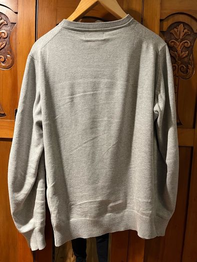 stone island jumper grey