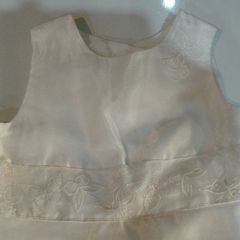 Adam's occasion wear white dress