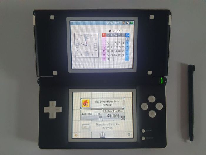 Nintendo DS Lite white/black