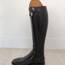DeNiro dressage boots - Black brushed leather with Swarovski detailing Image 9
