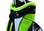 J TEK 5.0 - Unisex Junior Golf Club Package Set - 1 Driver, 1 Iron, 1 Putter - Kids Golf Club Stand Bag - Green - Age 3-5 - Right Hand