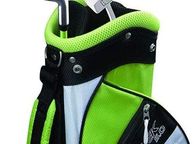 main image for ad J TEK 5.0 - Unisex Junior Golf Club Package Set - 1 Driver, 1 Iron, 1 Putter - Kids Golf Club Stand Bag - Green - Age 3-5 - Right Hand