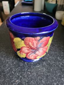 Moorcroft flower pot