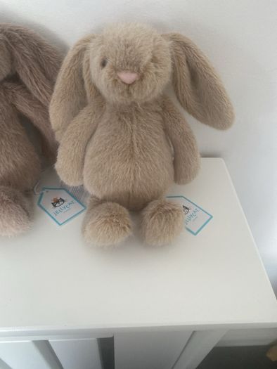 New JELLYCAT Set of 3 Flufflet Bunnys