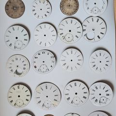 Selection of 24 Antique Pocket Dials